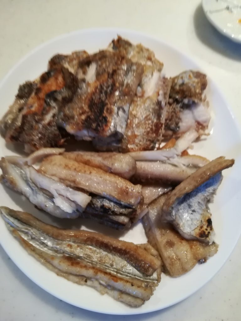 太刀魚のフライパン焼き