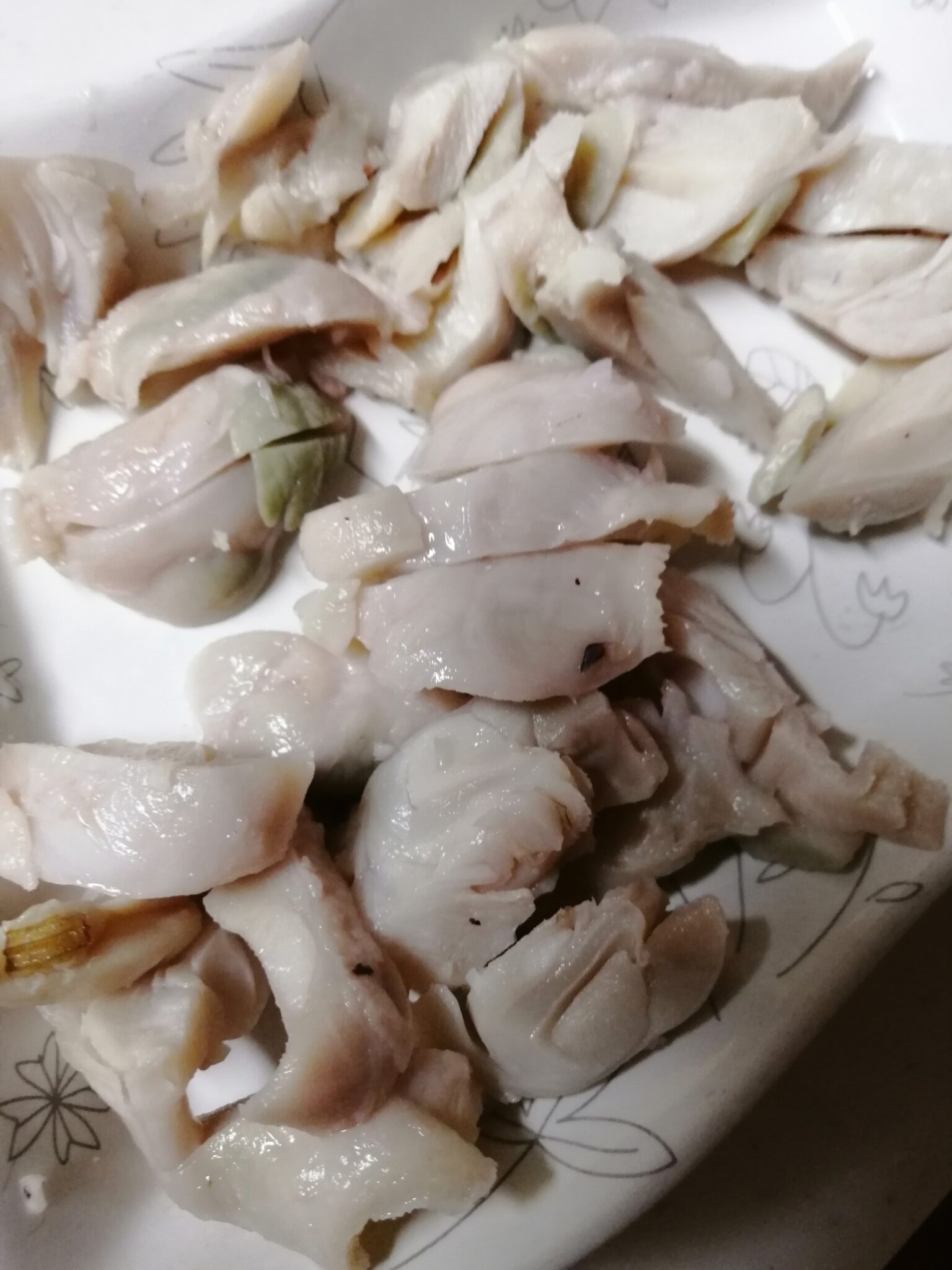 タコの口、タコトンビを食べてみた！固い… - お魚のネタ帳