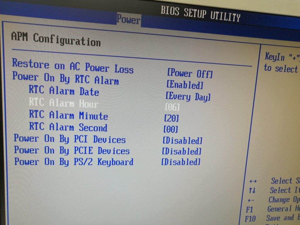 Windowsパソコン自動起動！PC自動起動の設定をしてみました。